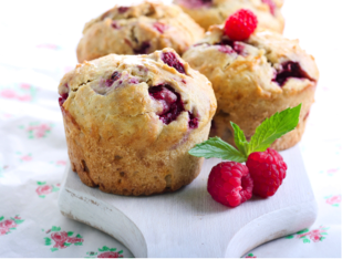 recipe for Lemon-Raspberry Muffins
