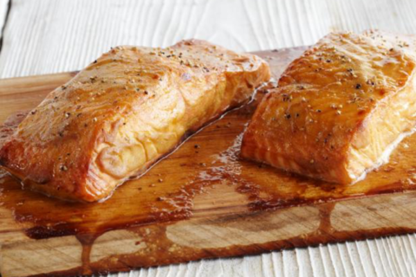 cedar plank salmon