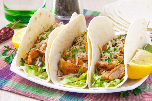 Grilled Buffalo Chicken Tacos